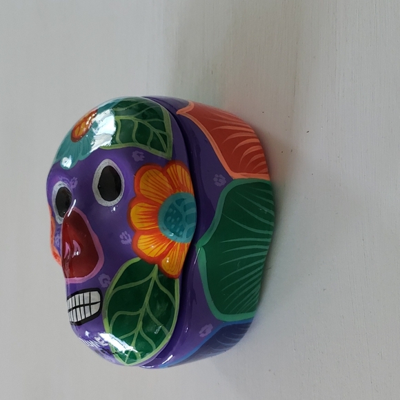 Mexican decor Skull Jewelry box - Picture 2 of 5